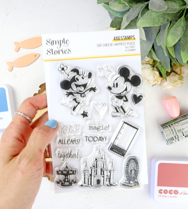 Set de sellos Classic Mouse Happiest Place de Simple Stories