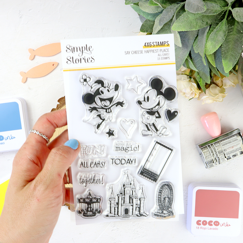 Set de sellos Classic Mouse Happiest Place de Simple Stories