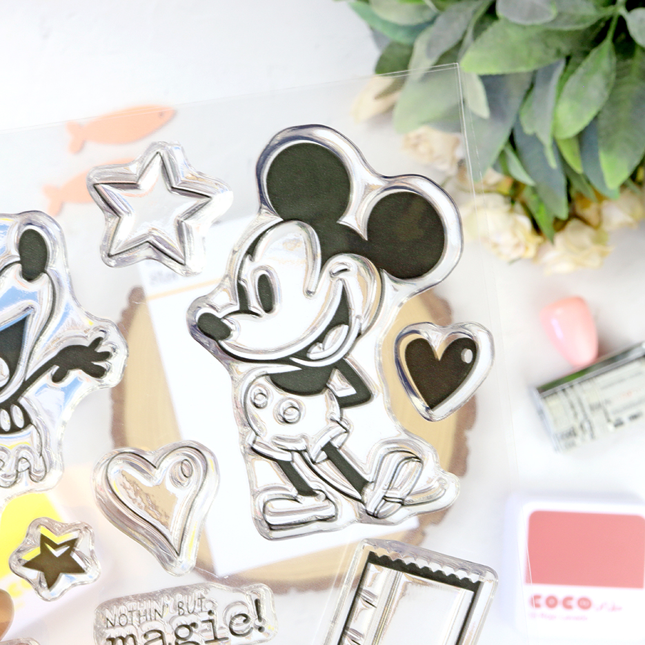 Set de sellos Classic Mouse Happiest Place de Simple Stories - Imagen 4