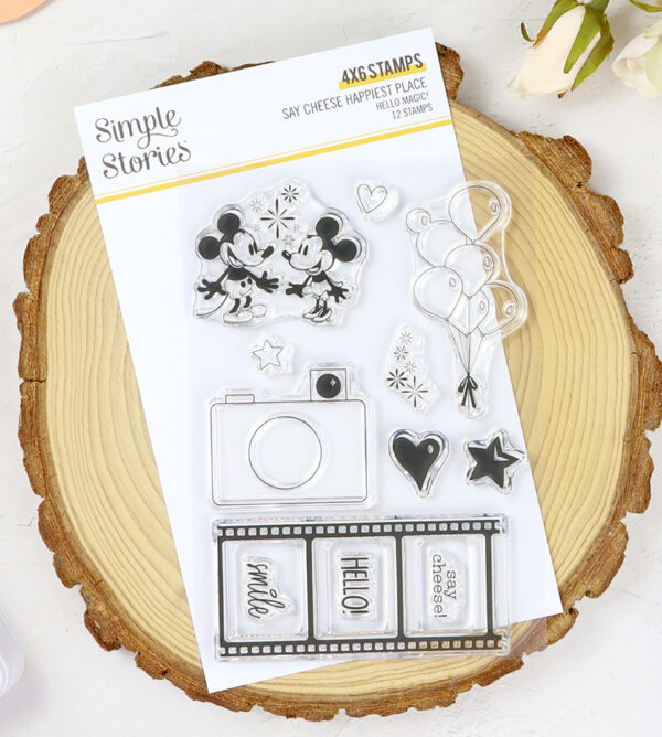 Set de sellos Classic Mouse Hello Magic de Simple Stories