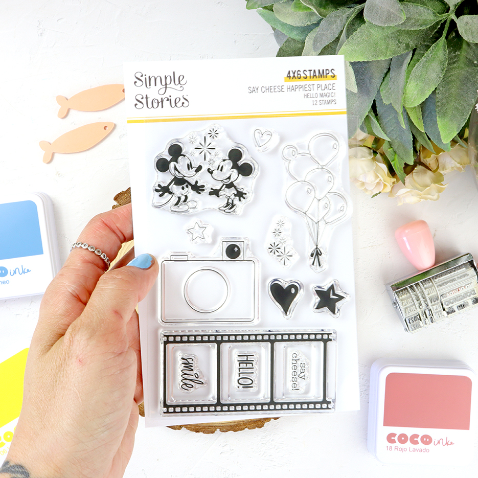Set de sellos Classic Mouse Hello Magic de Simple Stories - Imagen 3