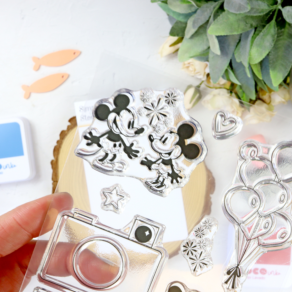 Set de sellos Classic Mouse Hello Magic de Simple Stories - Imagen 2