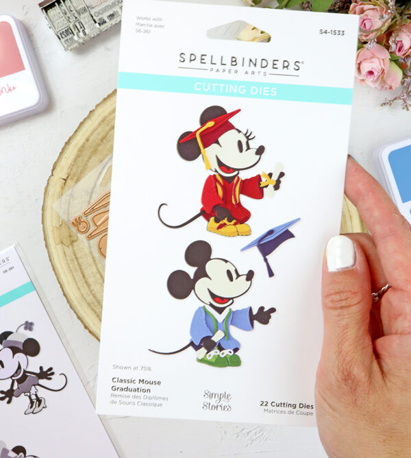 Set de troqueles Classic Mouse Graduation de Spellbinders