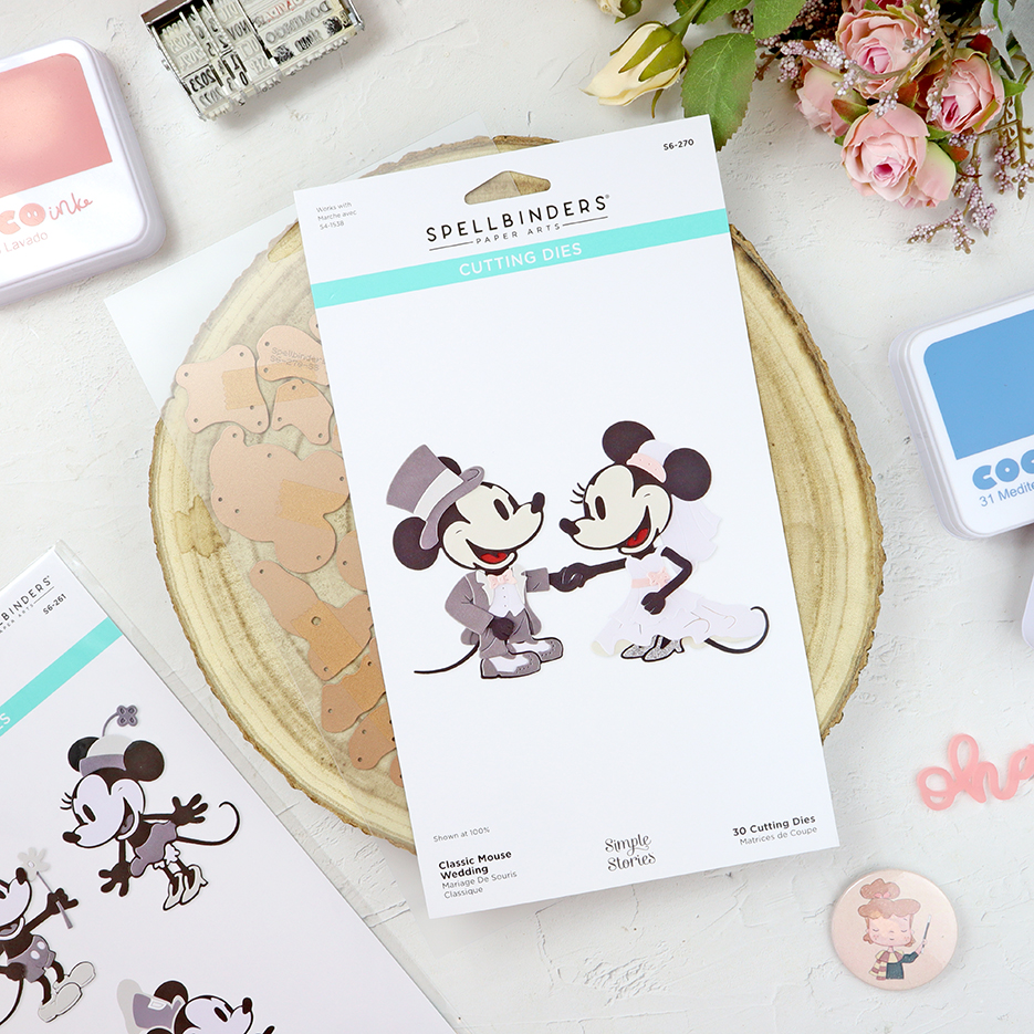 Set de troqueles Classic Mouse Wedding de Spellbinders - Imagen 4