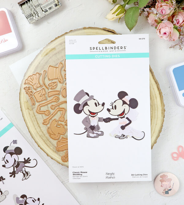 Set de troqueles Classic Mouse Wedding de Spellbinders