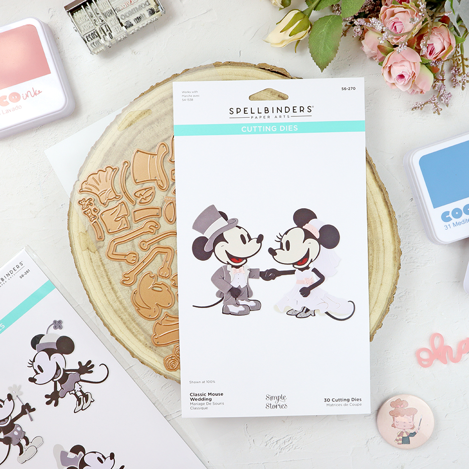 Set de troqueles Classic Mouse Wedding de Spellbinders