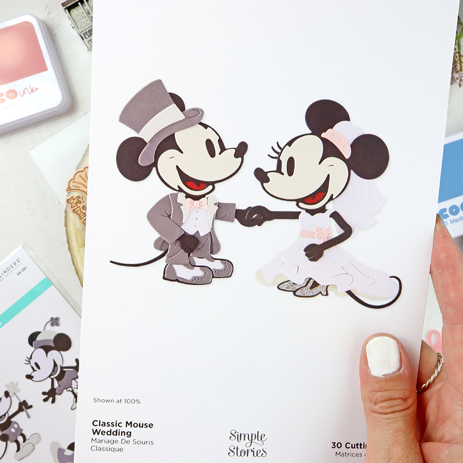 Set de troqueles Classic Mouse Wedding de Spellbinders - Imagen 2