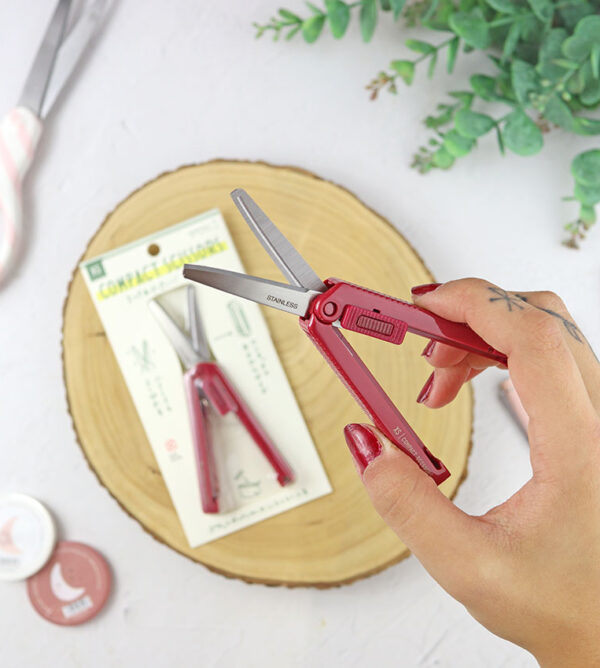 Tijeras portátiles Rojo de Midori