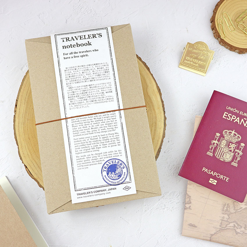 Set Traveler's Notebook Regular Camel - Imagen 15