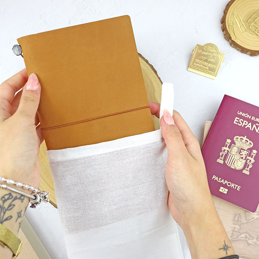Set Traveler's Notebook Regular Camel - Imagen 2