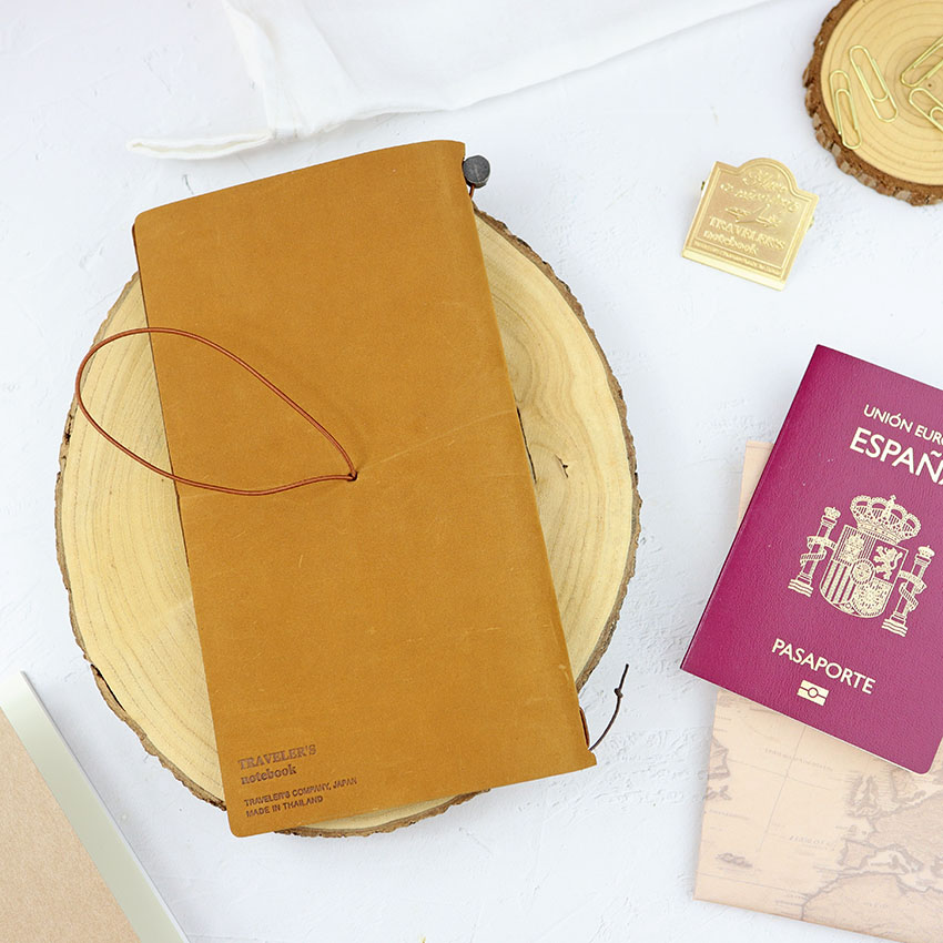 Set Traveler's Notebook Regular Camel - Imagen 4