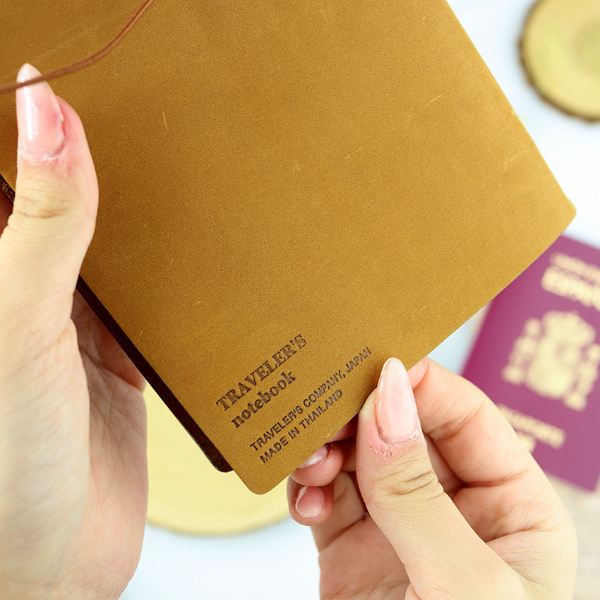 Set Traveler's Notebook Regular Camel - Imagen 5