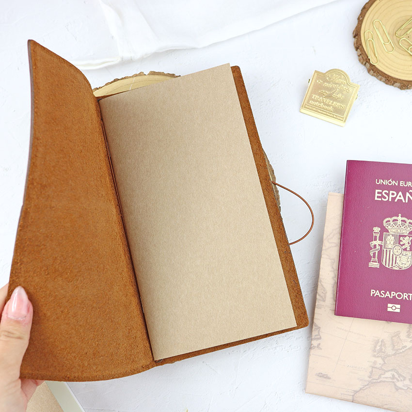 Set Traveler's Notebook Regular Camel - Imagen 6
