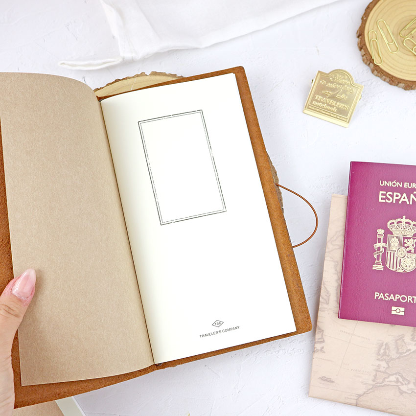 Set Traveler's Notebook Regular Camel - Imagen 7