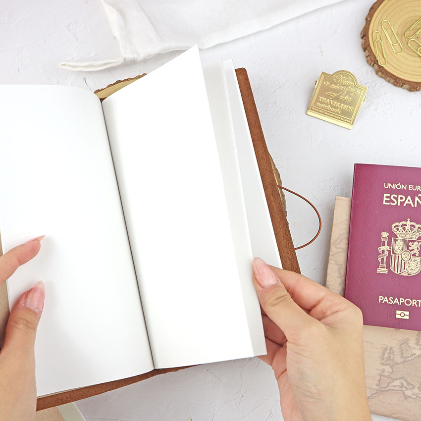Set Traveler's Notebook Regular Camel - Imagen 8