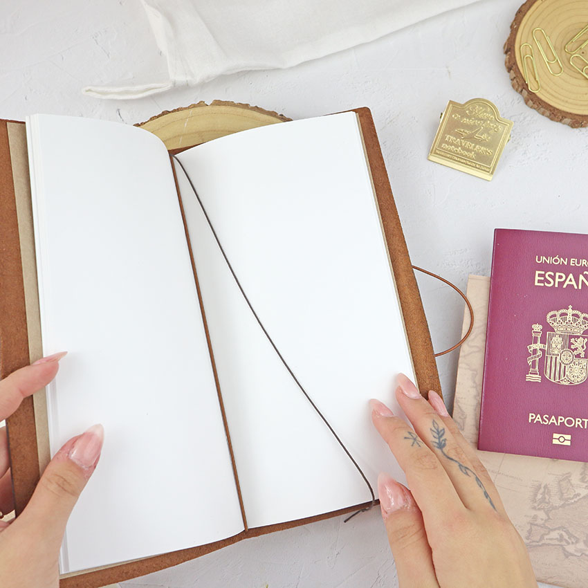Set Traveler's Notebook Regular Camel - Imagen 9