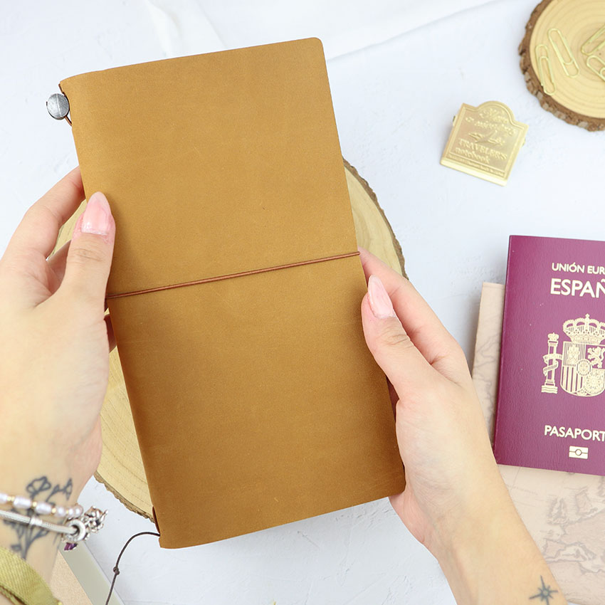 Set Traveler's Notebook Regular Camel