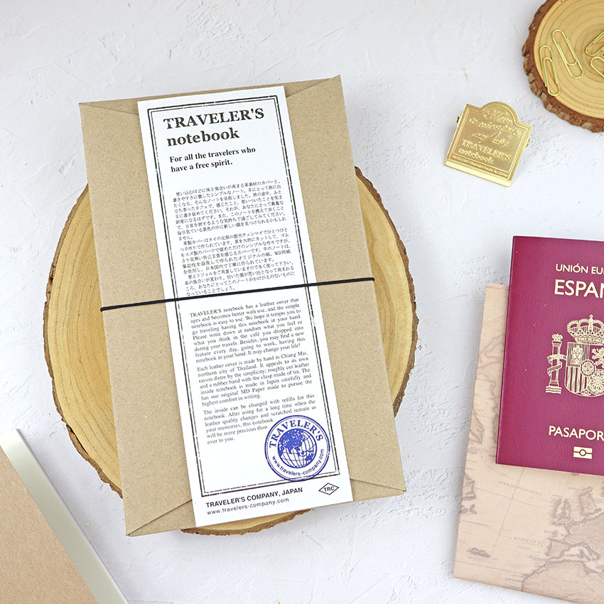 Set Traveler's Notebook Regular Negro - Imagen 7