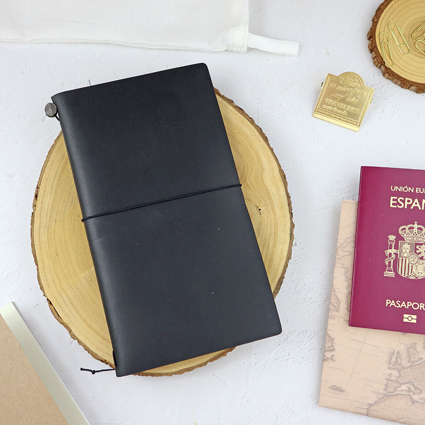 Set Traveler's Notebook Regular Negro - Imagen 2