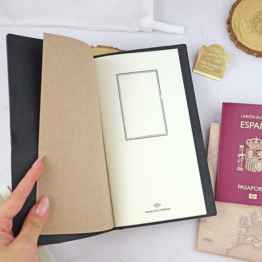 Set Traveler's Notebook Regular Negro - Imagen 9