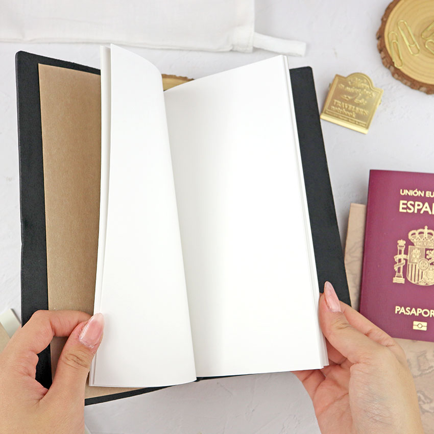 Set Traveler's Notebook Regular Negro - Imagen 10
