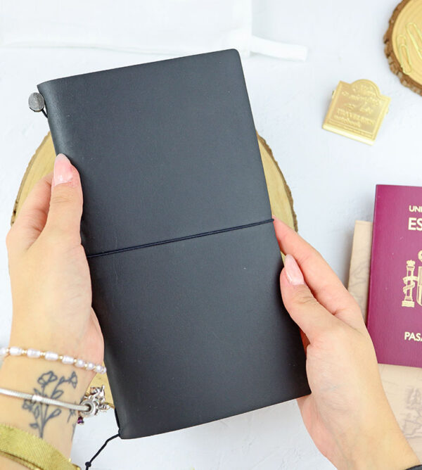 Set Traveler's Notebook Regular Negro