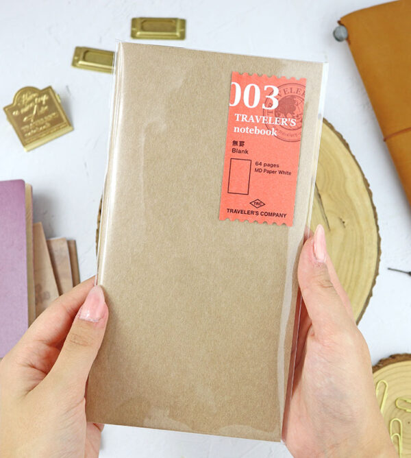 Cuaderno Liso 003 para Traveler's Notebook
