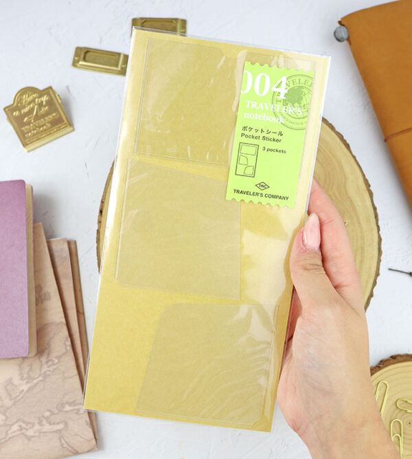 Pack de bolsillos 004 para Traveler's Notebook