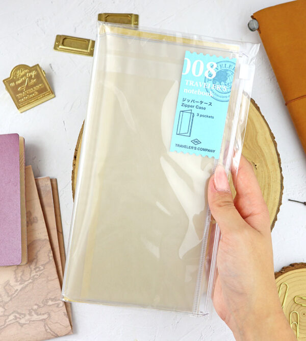 Estuche zip 008 para Traveler's Notebook