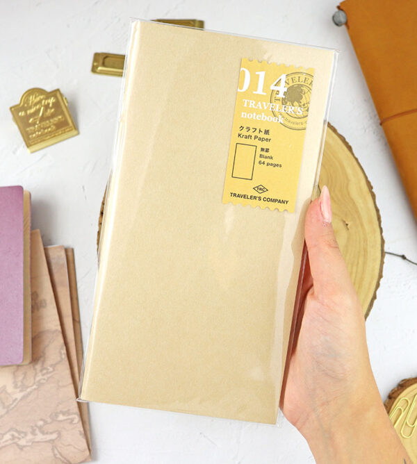 Cuaderno de papel Kraft 014 para Traveler's Notebook