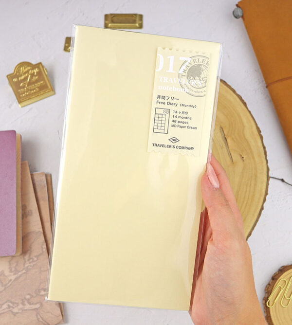 Planificador Mensual 017 para Traveler's Notebook