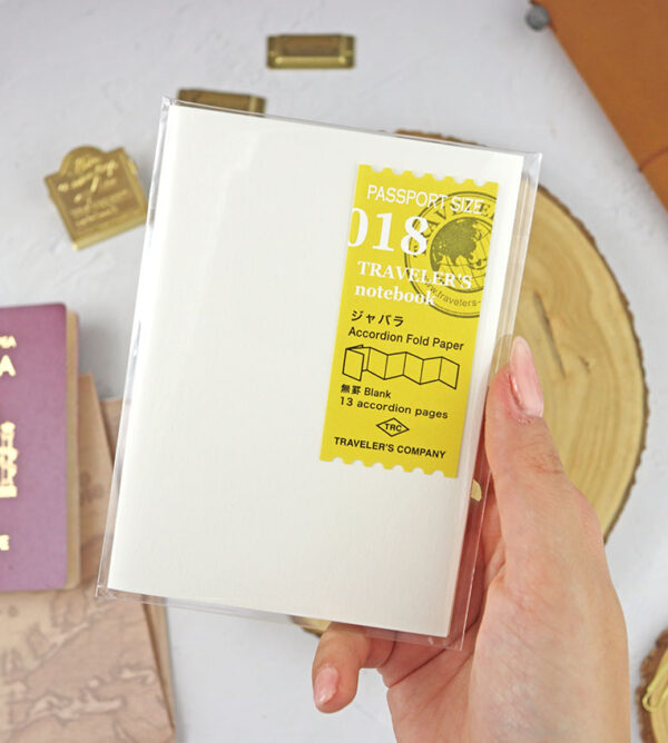 Cuaderno Acordeón 018 para Traveler's Notebook Pasaporte