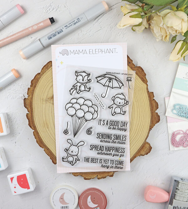 Set de sellos Up & Away de Mama Elephant