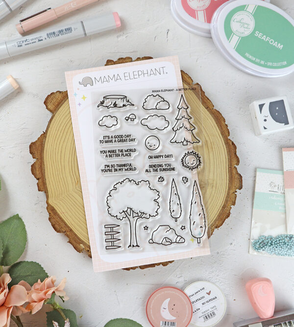 Set de sellos A Better Place de Mama Elephant