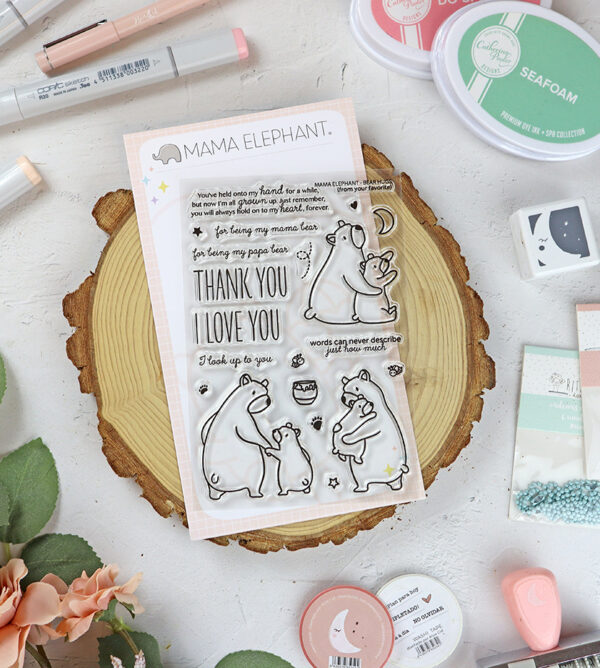 Set de sellos Bear Hugs de Mama Elephant
