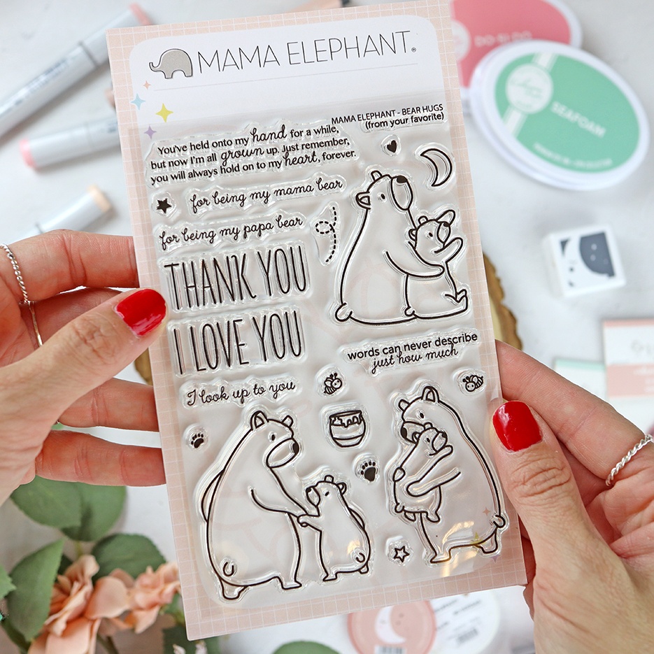 Set de sellos Bear Hugs de Mama Elephant - Imagen 2
