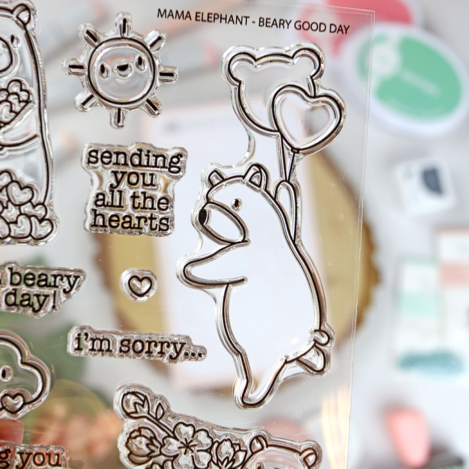 Set de sellos Beary Good Day de Mama Elephant - Imagen 3