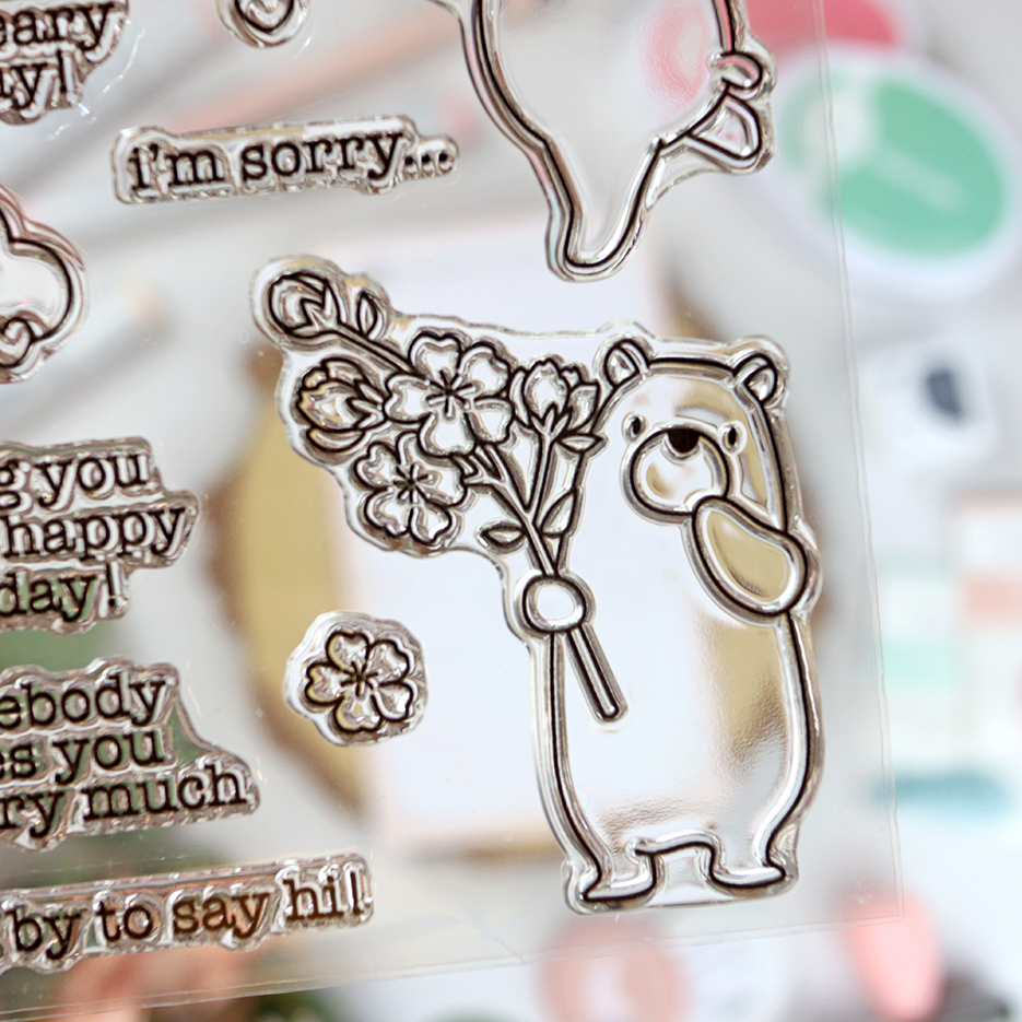 Set de sellos Beary Good Day de Mama Elephant - Imagen 4