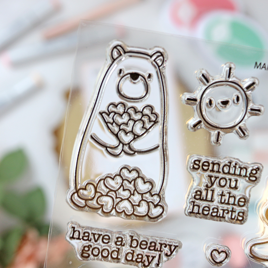 Set de sellos Beary Good Day de Mama Elephant - Imagen 5