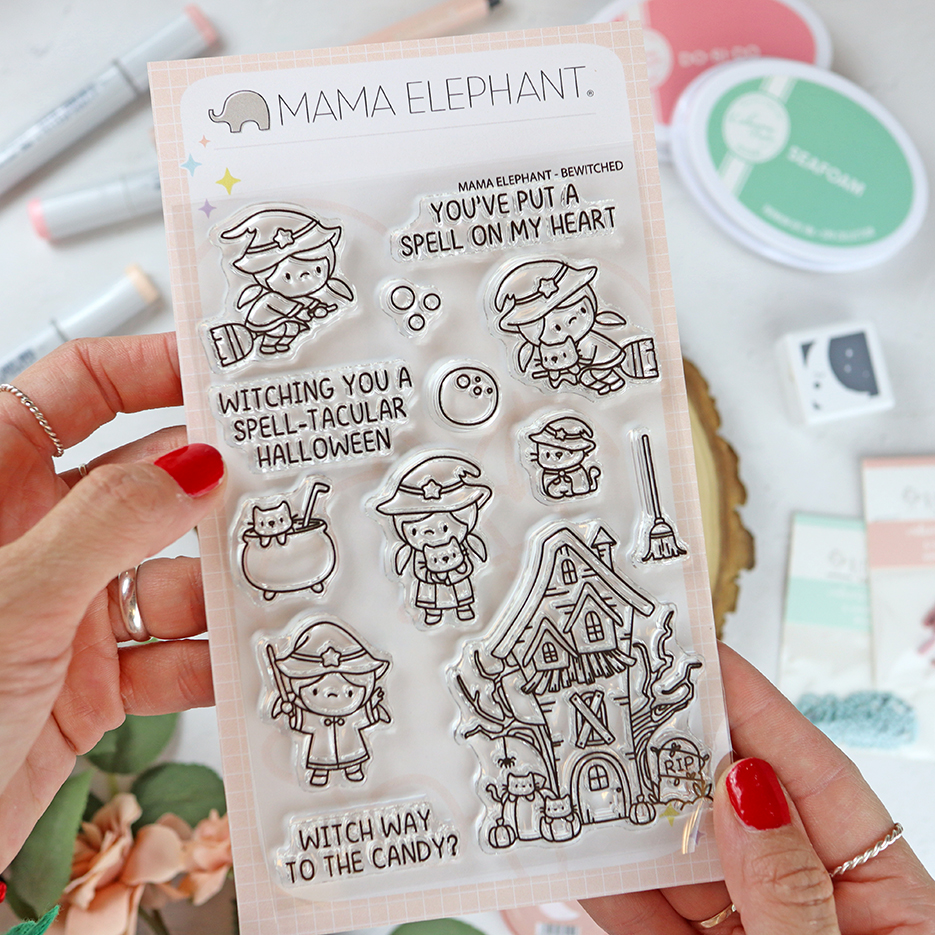 Set de sellos+troquel Bewitched de Mama Elephant - Imagen 4