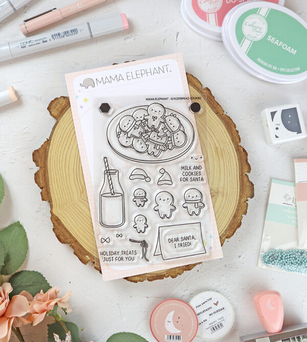 Set de sellos Gingerbread Cookies de Mama Elephant