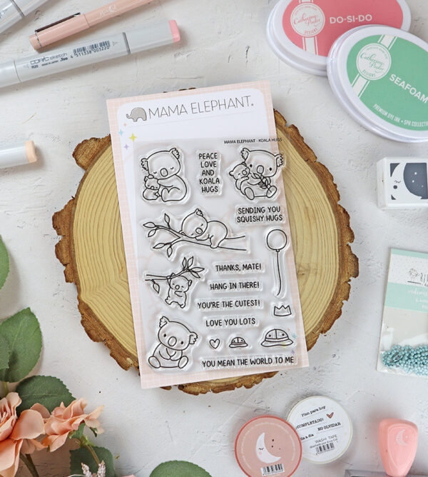 Set de sellos Koala Hugs de Mama Elephant