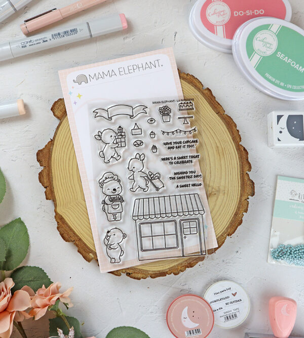 Set de sellos La Patisserie de Mama Elephant
