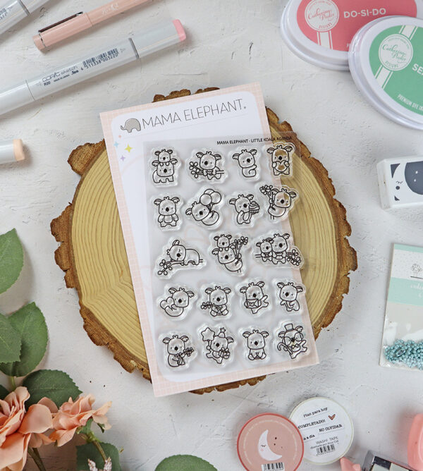 Set de sellos Little Koala Agenda de Mama Elephant