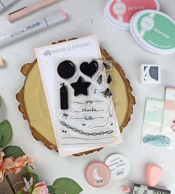Set de sellos Party Kit de Mama Elephant
