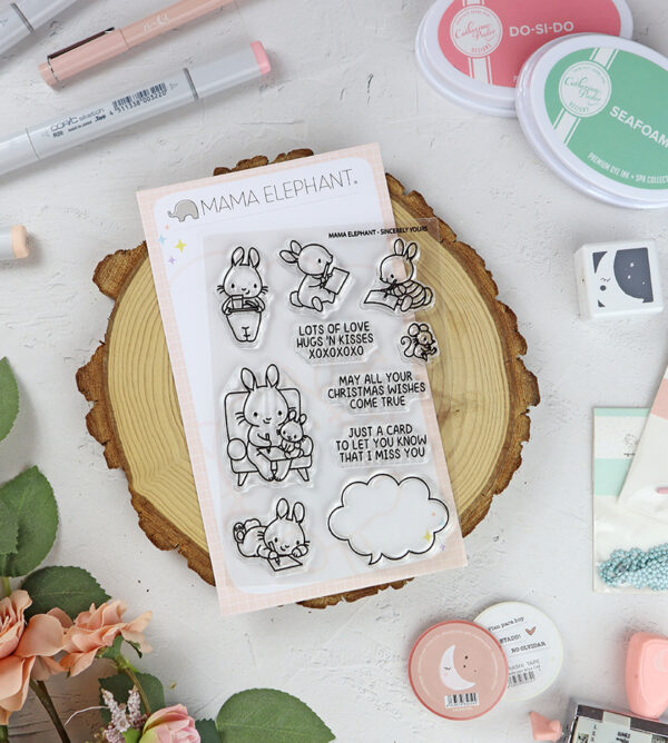 Set de sellos Sincerely Yours de Mama Elephant