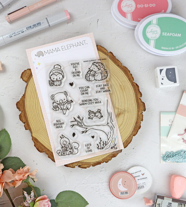 Set de sellos Stay Warm de Mama Elephant