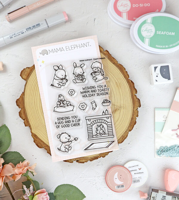 Set de sellos Toasty Friends de Mama Elephant