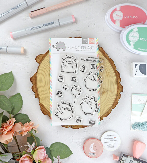 Set de sellos Zodiac Ox de Mama Elephant